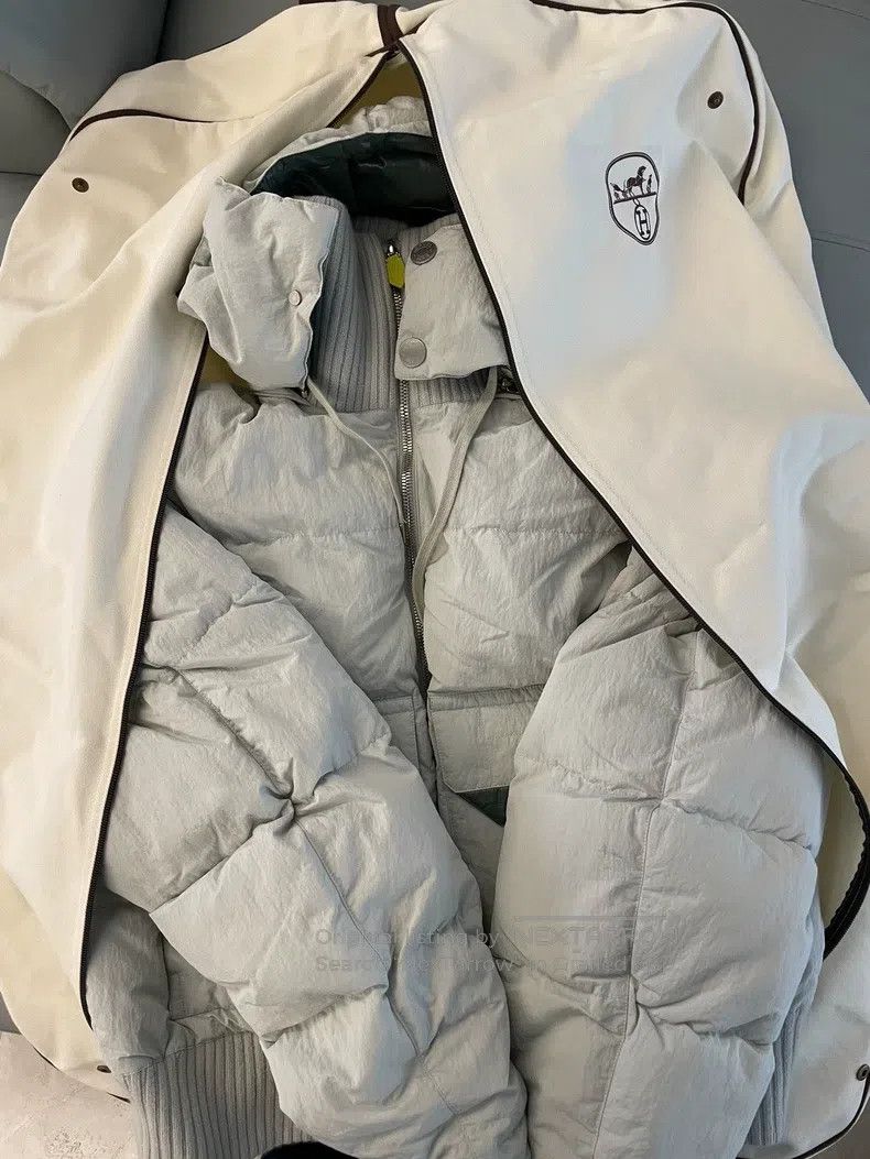 Hermes Hermes Patchwork down jacket Size US M / EU 48-50 / 2 - 2 Thumbnail