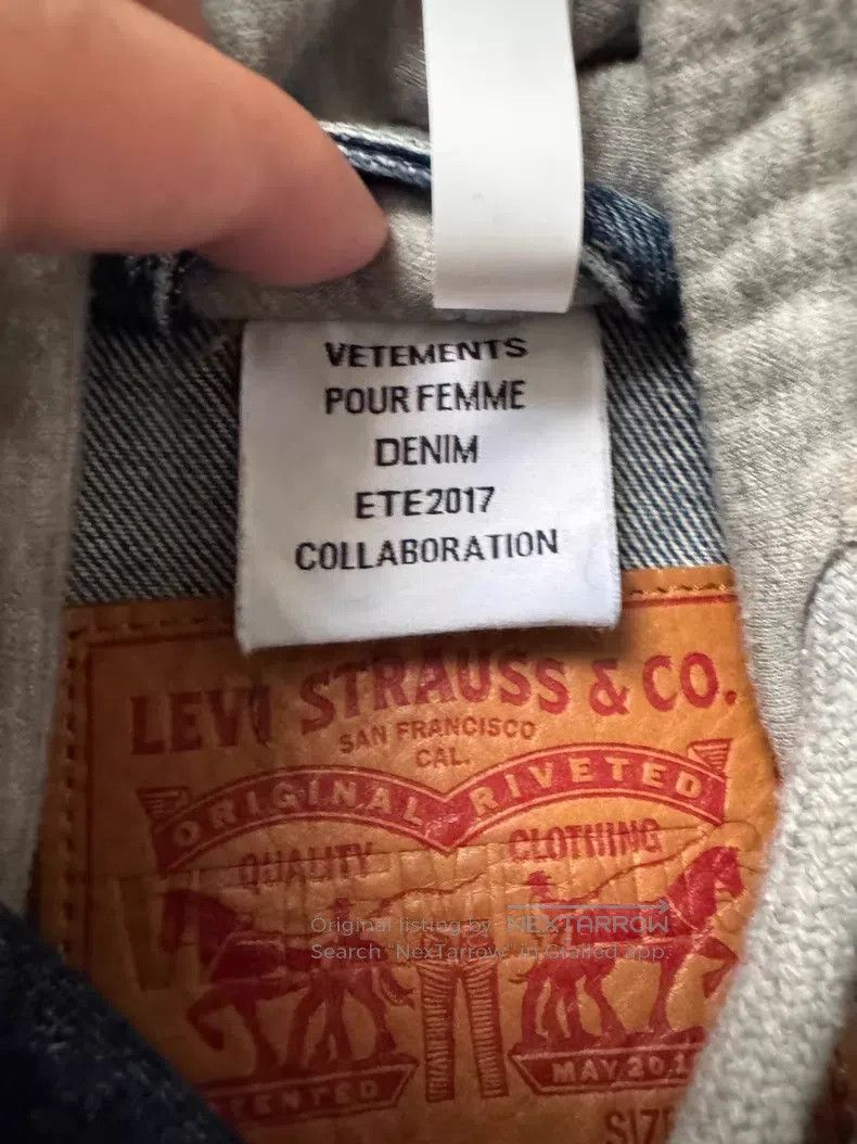 Vetements VETEMENTS Denim Jacket Size US XS / EU 42 / 0 - 4 Thumbnail