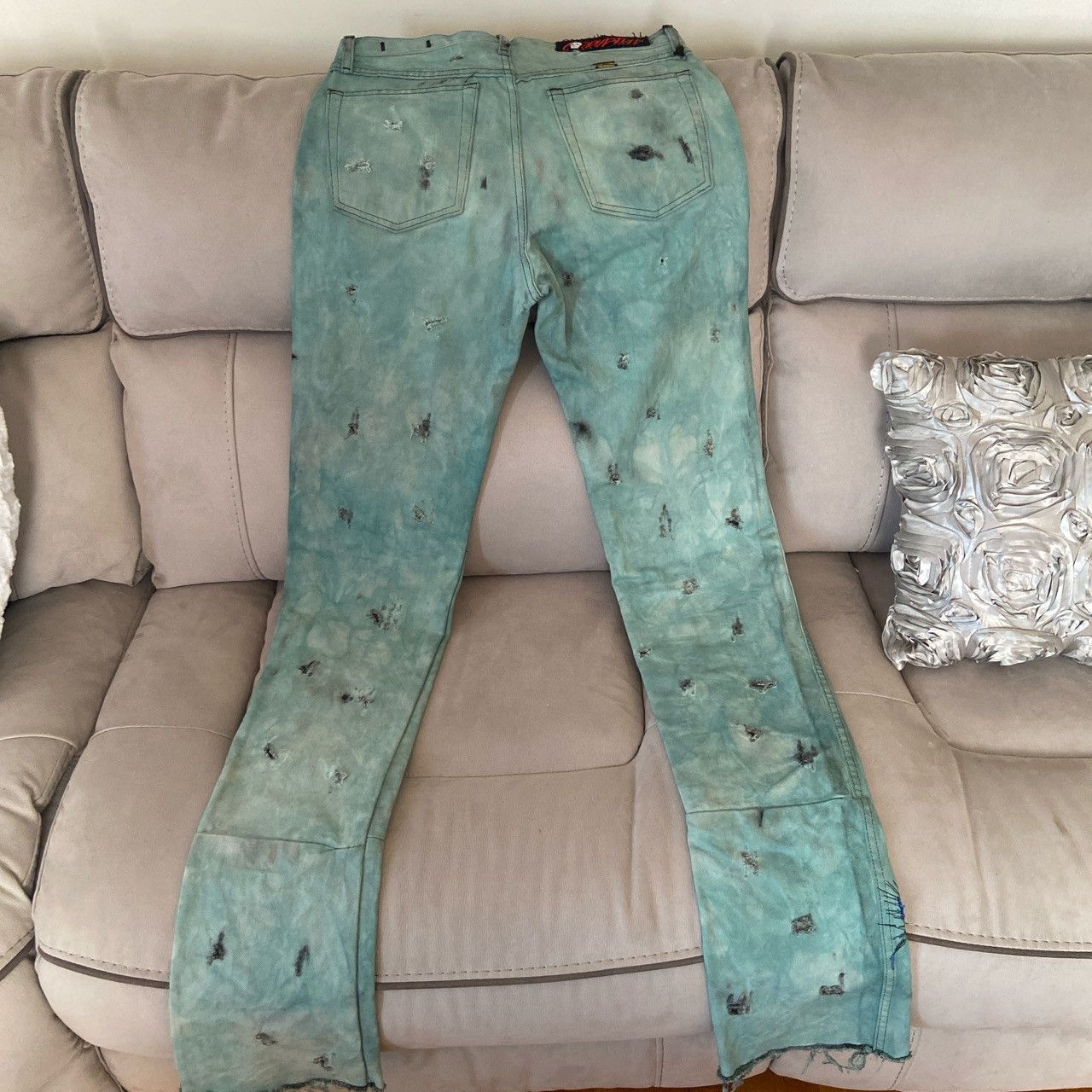 Vintage CorruptKid stacked jeans Size US 32 / EU 48 - 2 Thumbnail