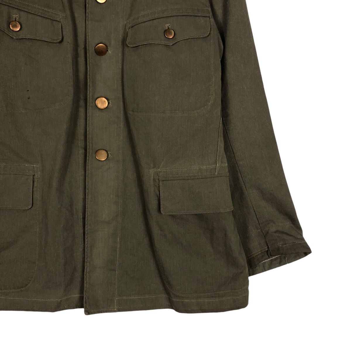 Vintage 🔥TRUE VINTAGE 60’s MILITARY CHORE WORK BUTTON Size US S / EU 44-46 / 1 - 5 Thumbnail