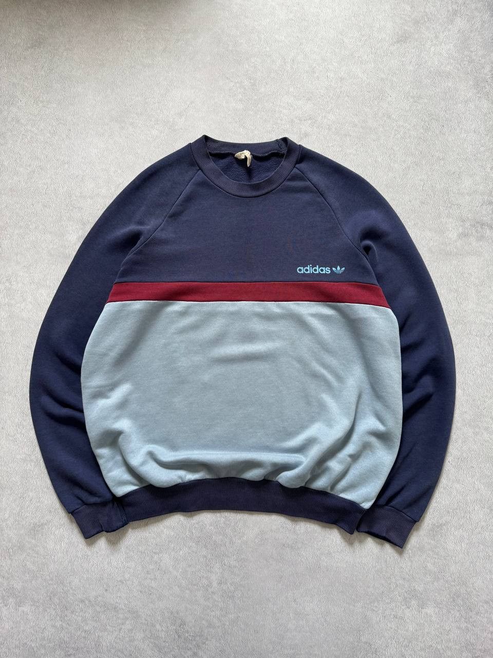 Adidas Adidas Vintage 80s Sweatshirt Made in West Germany Size US M / EU 48-50 / 2 - 1 Thumbnail