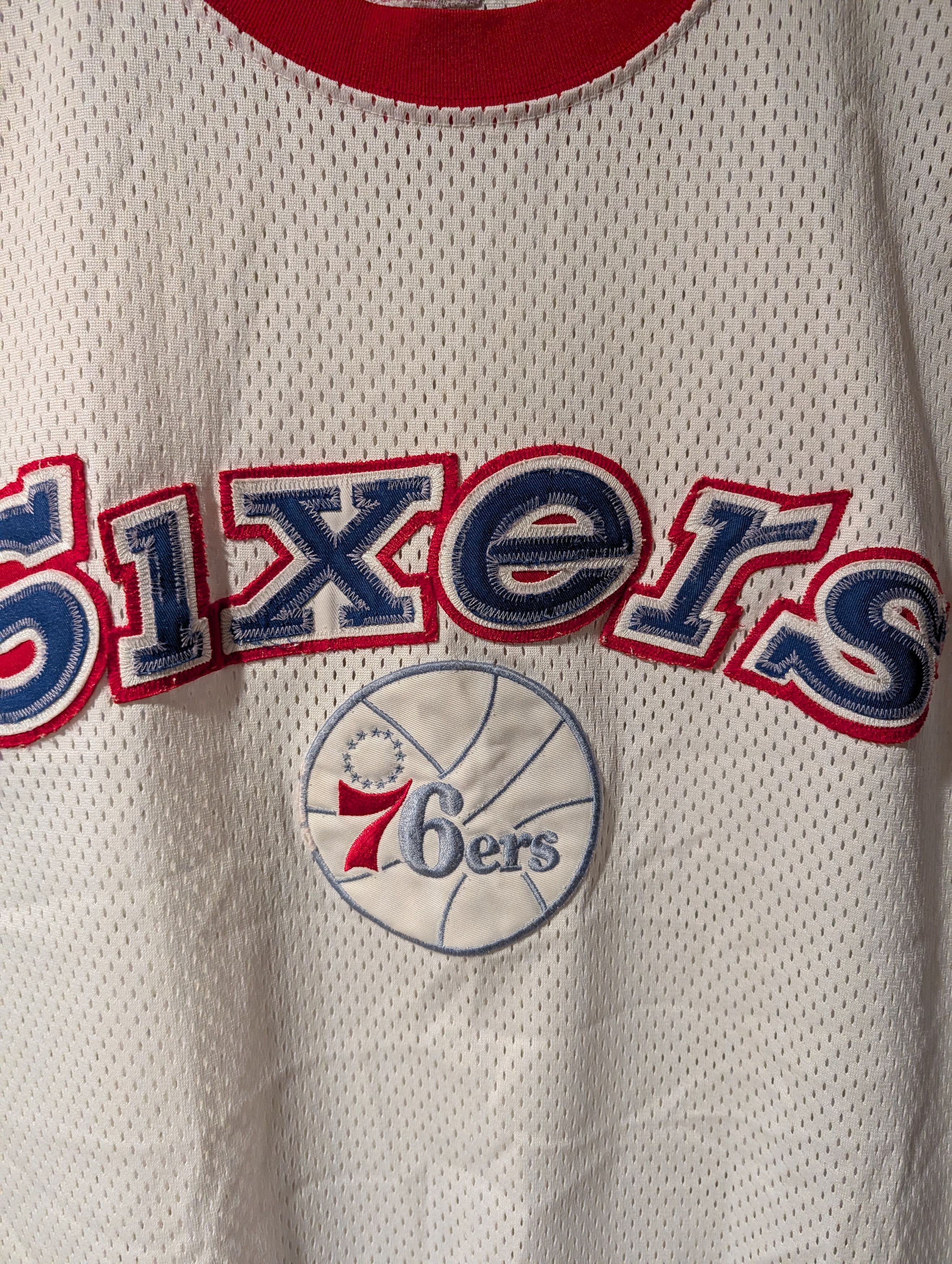 Majestic Vintage Philadelphia 76ers Sixers NBA Majestic Jersey Size US XXL / EU 58 / 5 - 2 Thumbnail