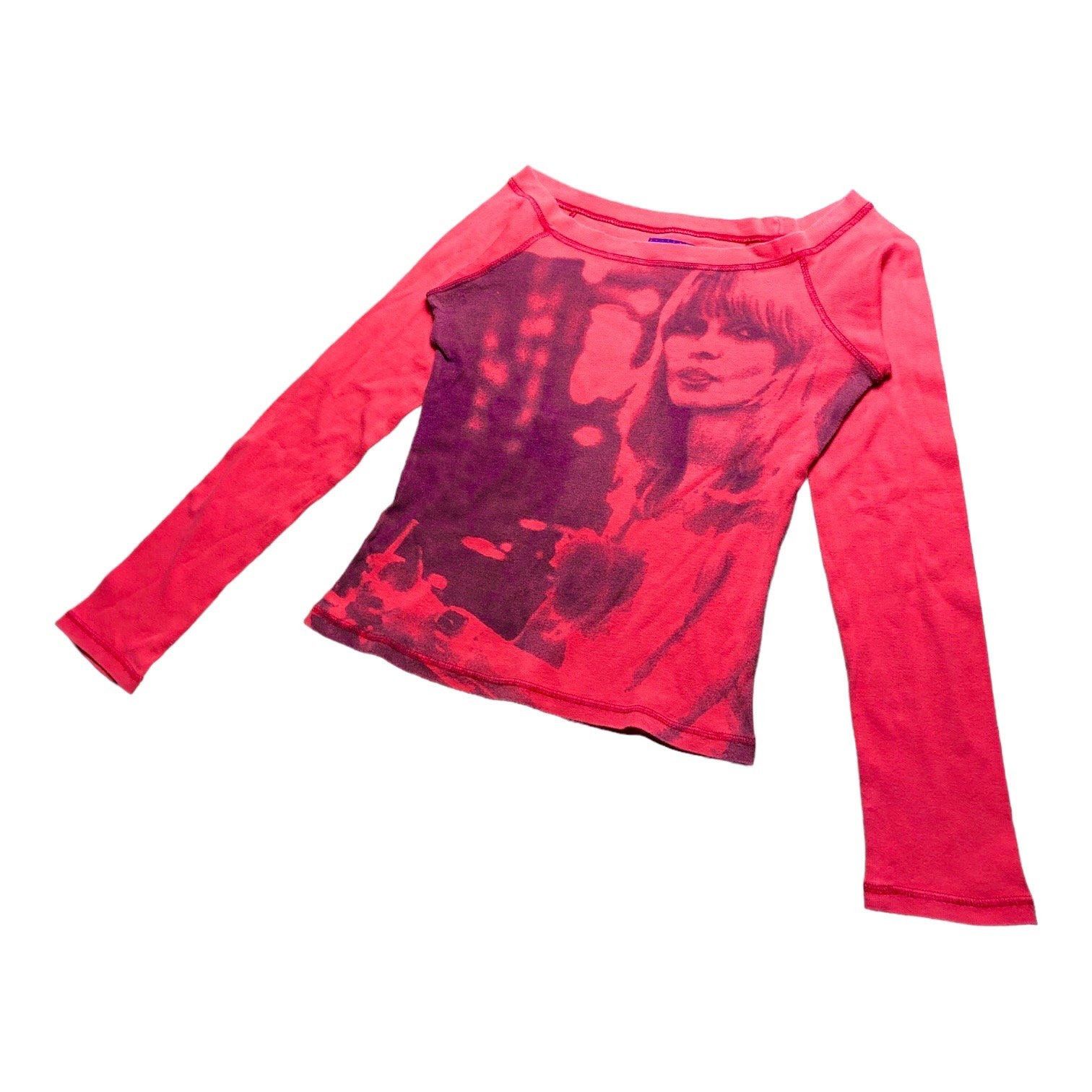 Miss Sixty The 60s Face Print Top Size ONE SIZE - 4 Thumbnail