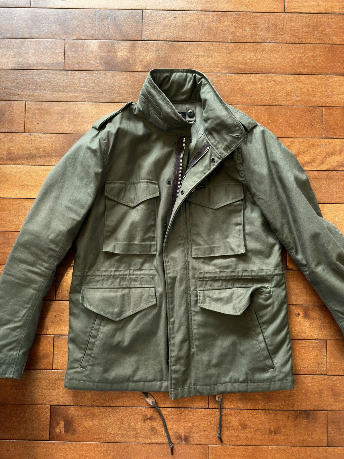 image of Iron Heart Quilt Lining M65 Olive Drab Ihm-41-Grn in Olivedrab, Men's (Size Large)