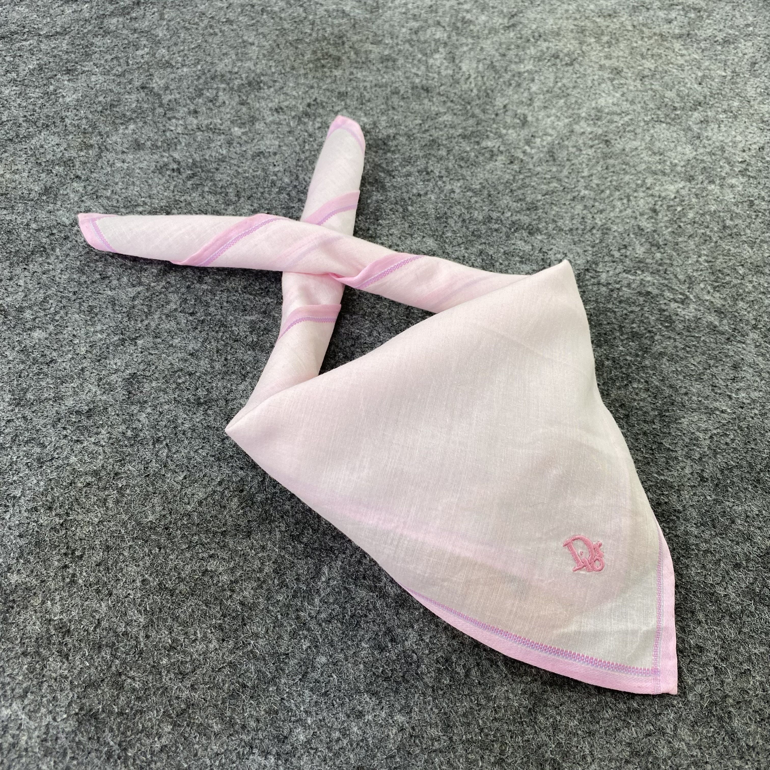 Designer Christian Dior Handkerchief / Bandana / Neckerchief-B805 Size ONE SIZE - 1 Thumbnail