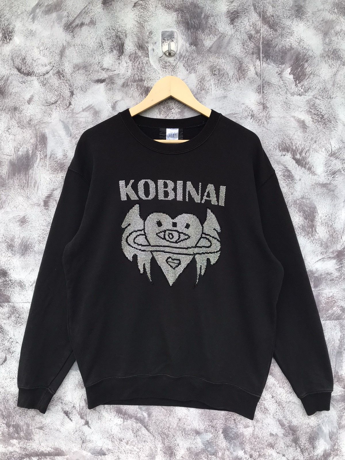 Japanese Brand Kobinai shiny graphic logo crewneck sweatshirt Size US L / EU 52-54 / 3 - 1 Thumbnail