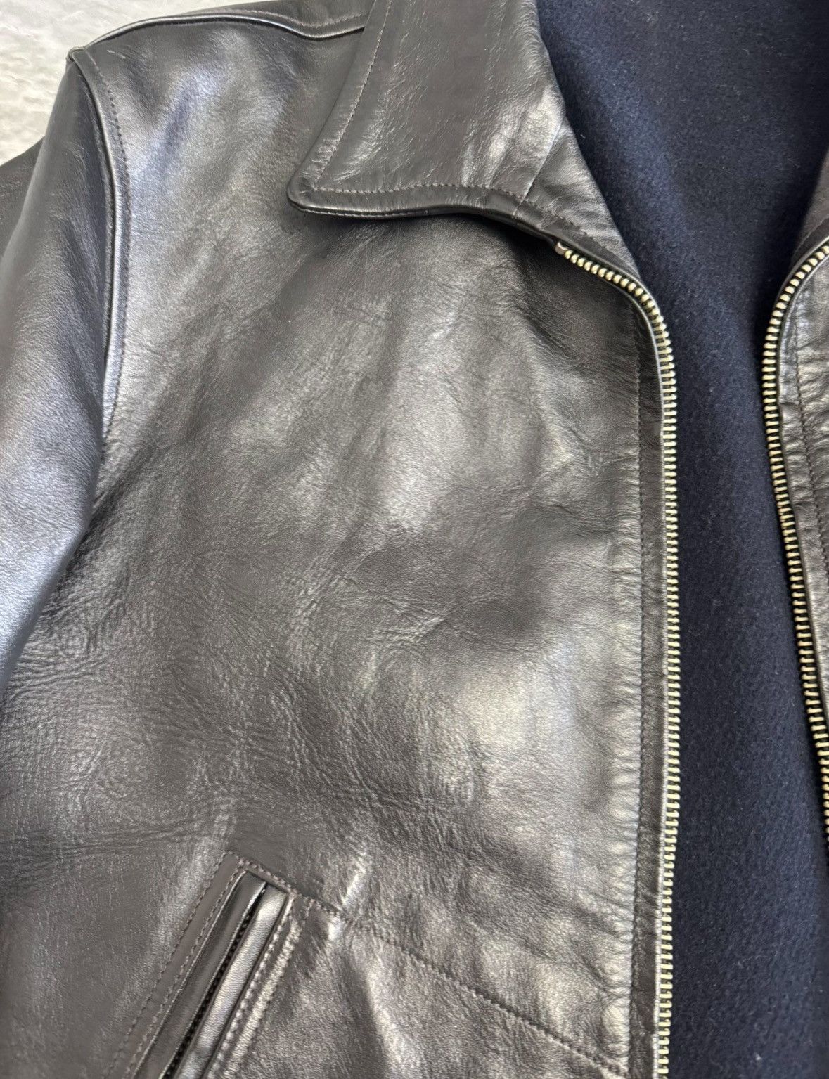 Freewheelers Freewheelers Mulholland leather jacket size44 Size US L / EU 52-54 / 3 - 3 Thumbnail