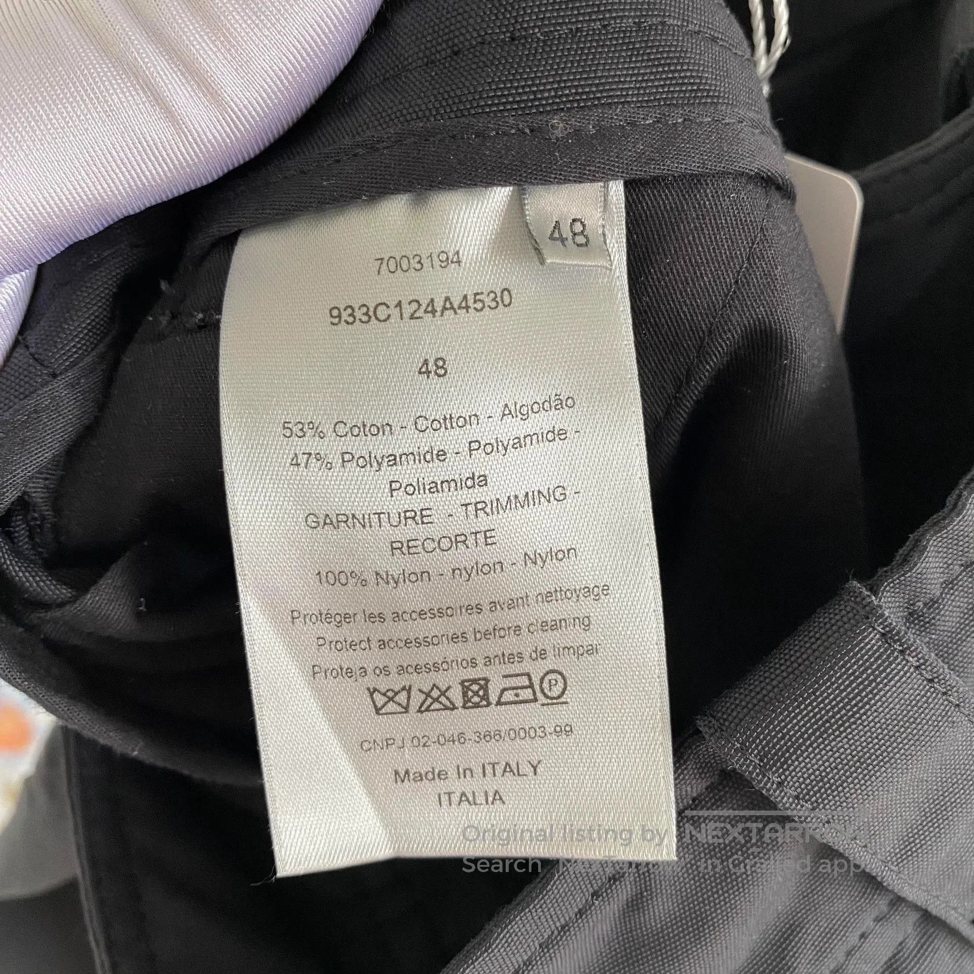 Dior christian dior black casual pants size 48. Size US 32 / EU 48 - 7 Thumbnail