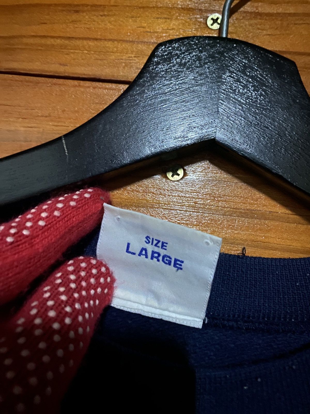 Vintage Vintage Plenty Tough PTS Sport Crewneck Sweatshirt Navy Blue Size US L / EU 52-54 / 3 - 7 Thumbnail