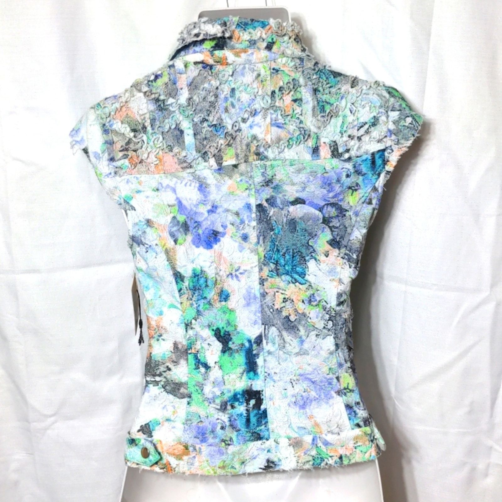Other ALBERTO MAKALI Watercolor Sleeveless Vest Size 6 Size M / US 6-8 / IT 42-44 - 2 Thumbnail