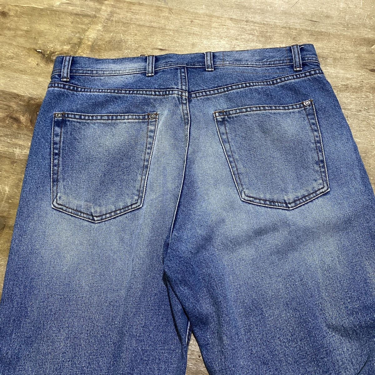 Andersson Bell Andersson bell destroyed boots cut wide jeans Size US 36 / EU 52 - 4 Thumbnail