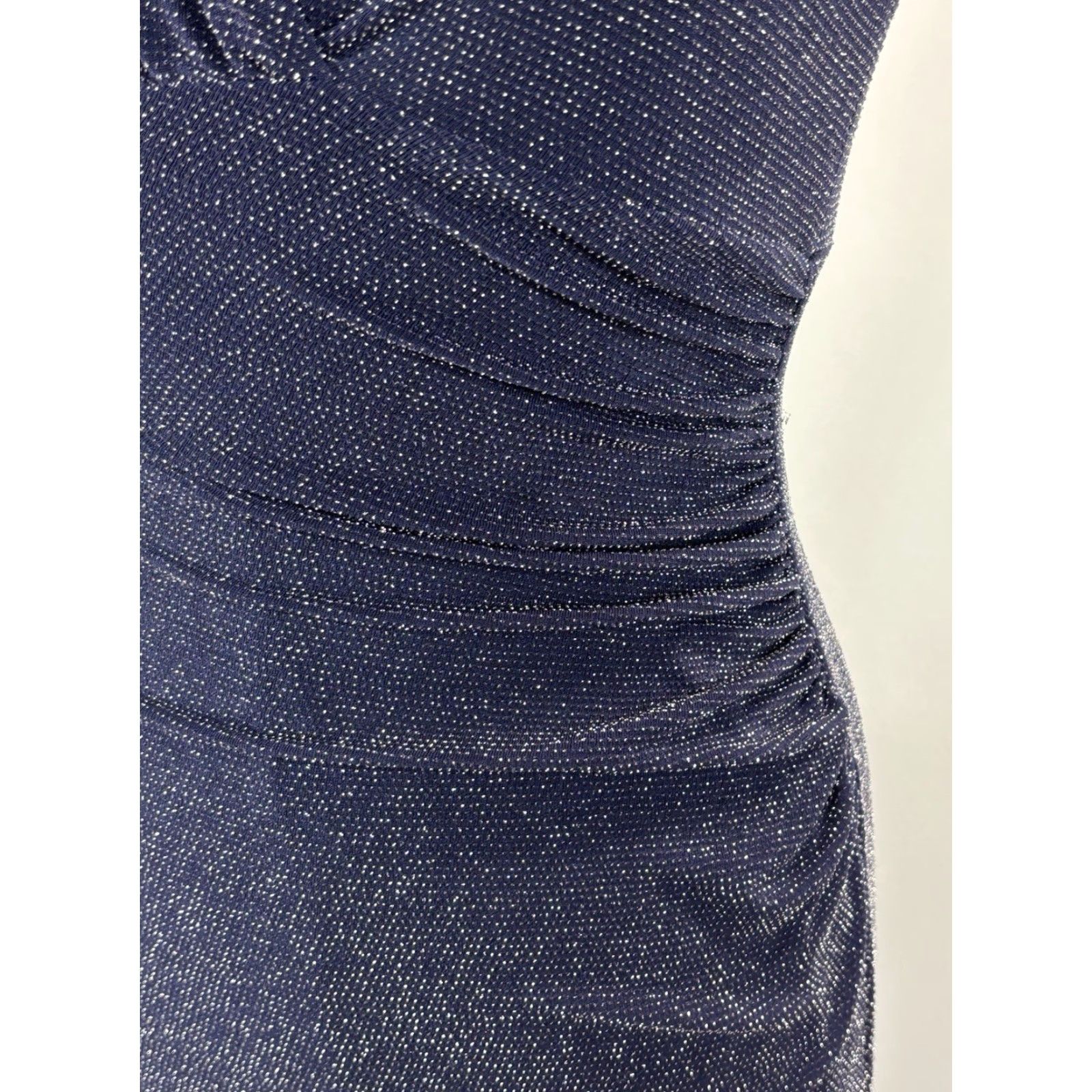 Ralph Lauren Lauren Ralph Lauren Sheath Dress Sz 6p Petite Blue Metallic Stretch Cocktail Size M / US 6-8 / IT 42-44 - 6 Thumbnail