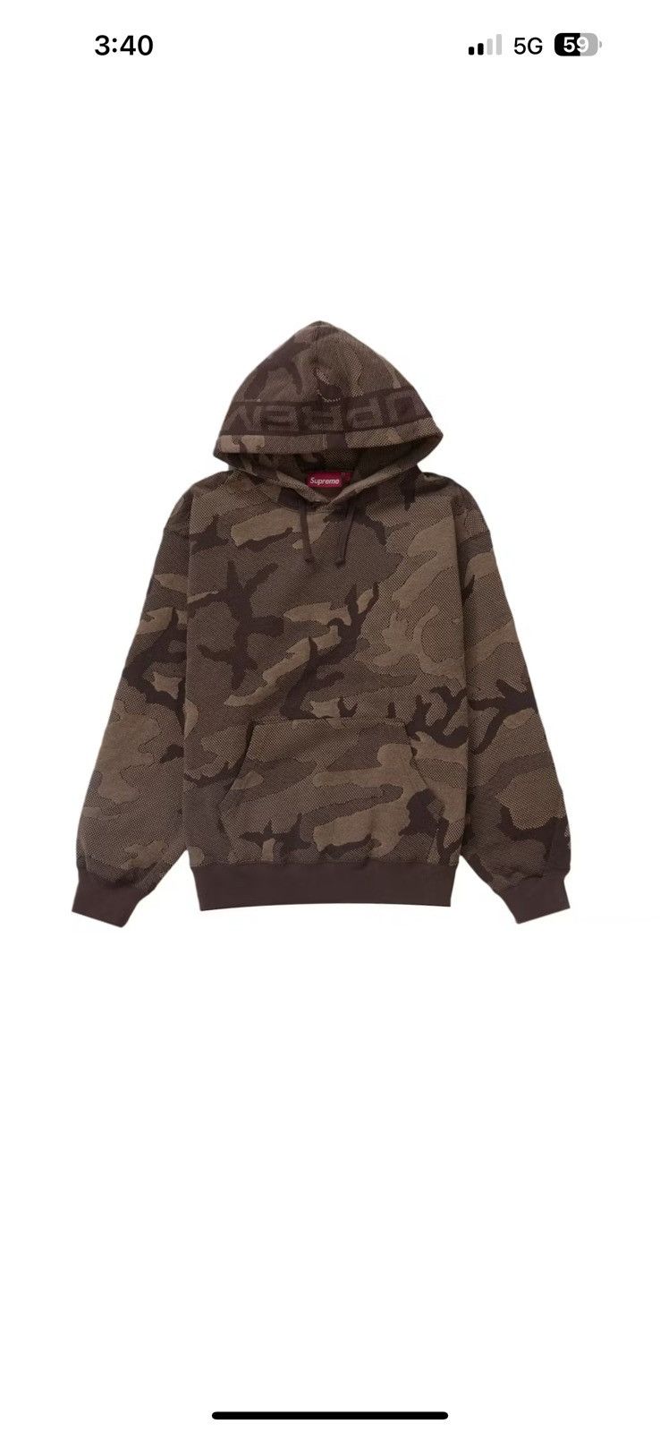 Supreme Supreme Jacquard Stripe Hooded Sweatshirt Size US L / EU 52-54 / 3 - 1 Thumbnail