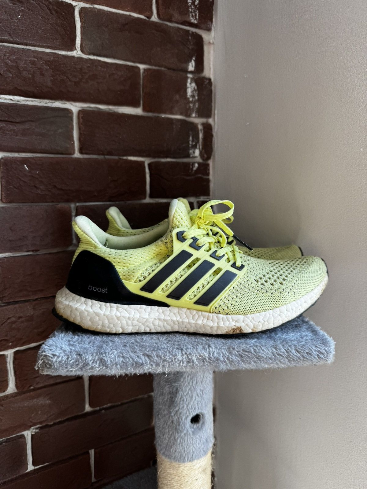 Adidas Rare 2015 Adidas Ultraboost 1.0 Frozen Yellow Sneakers Shoes Size US 7.5 / IT 37.5 - 1 Thumbnail