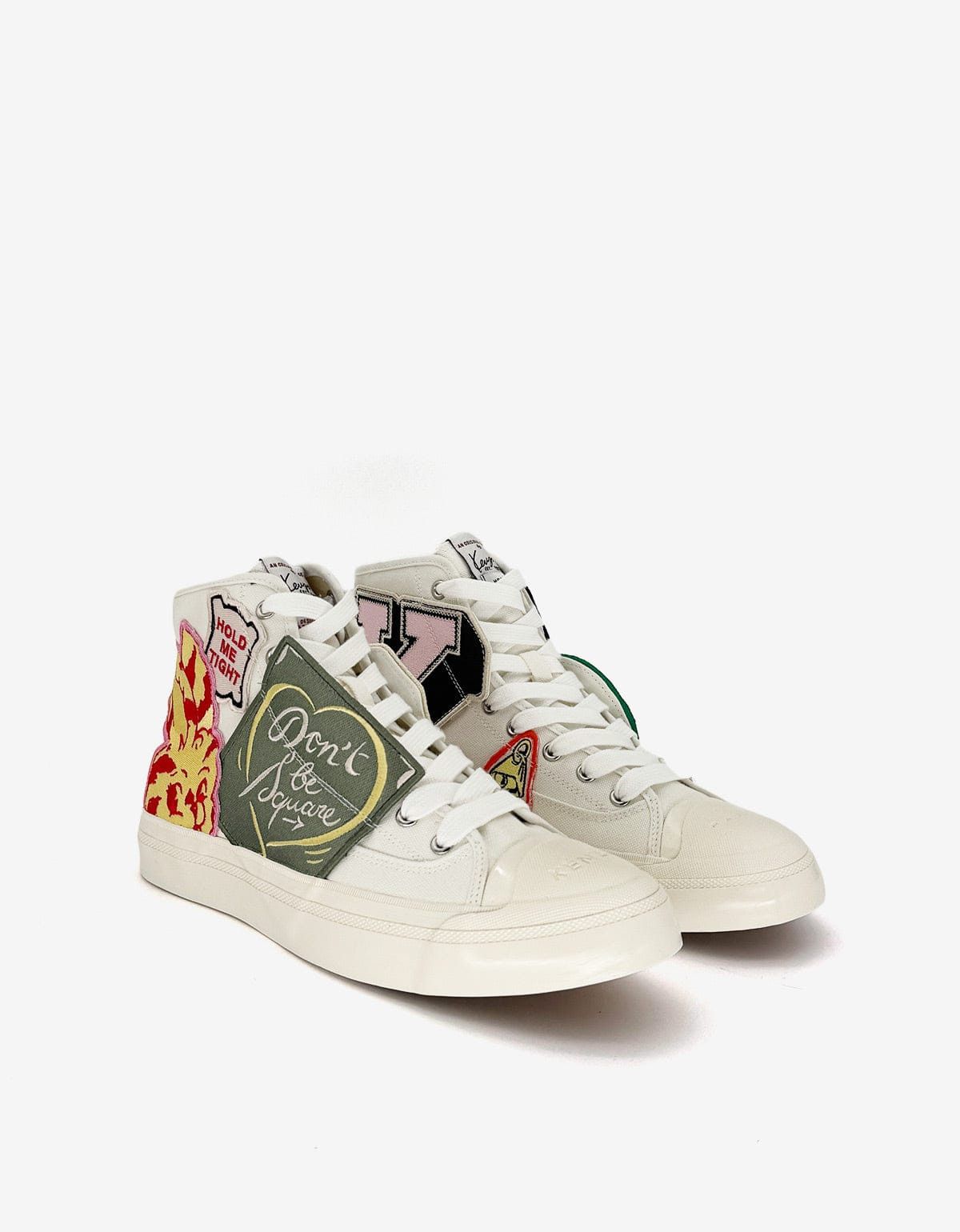 Kenzo Kenzo Hoshi White High Top Trainers Size US 11 / EU 44 - 1 Thumbnail