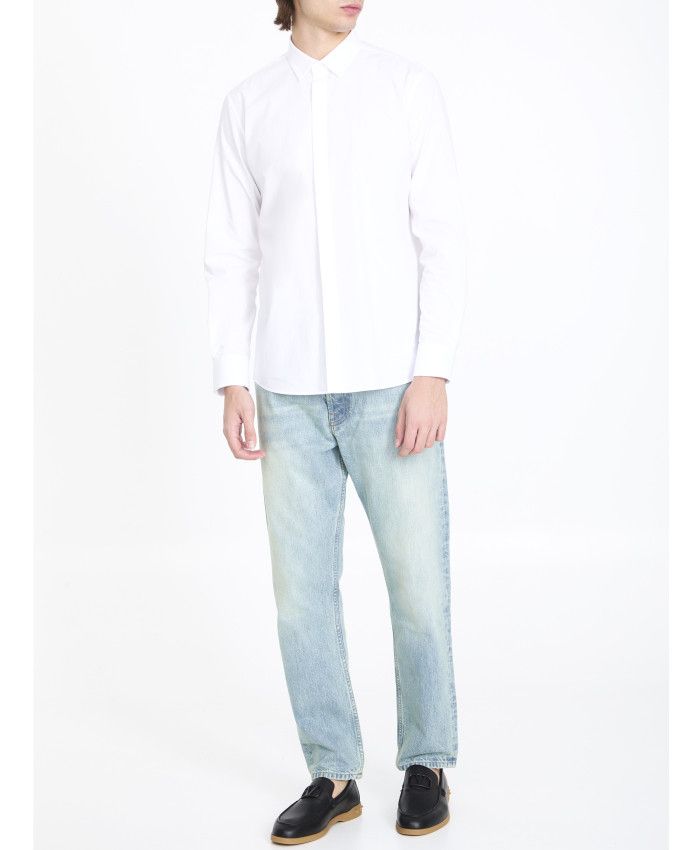 Valentino o1y0525 Denim Pant in Blue Size US 34 / EU 50 - 2 Thumbnail