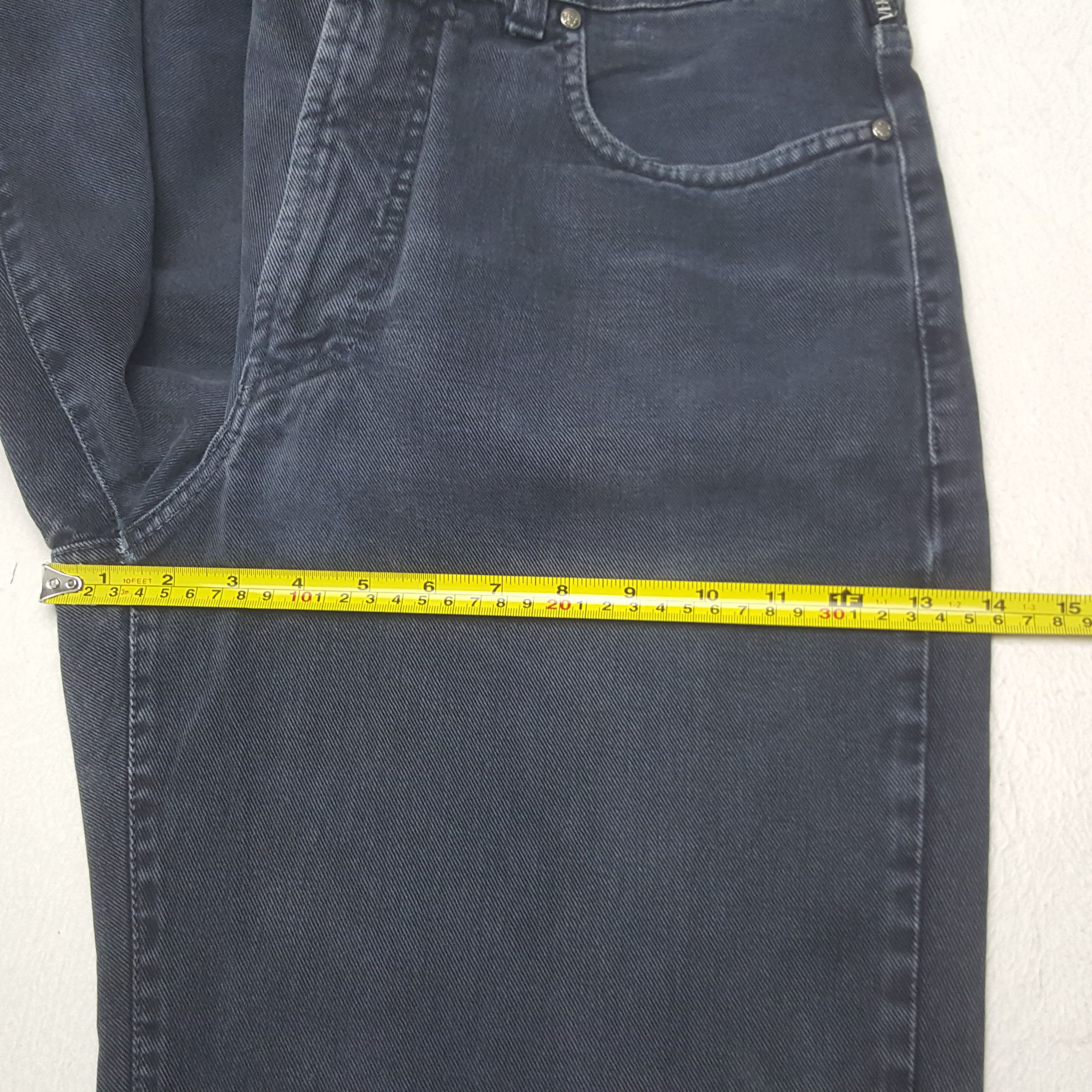 Versace Vintage Versace Jeans Couture Black Jeans Size US 36 / EU 52 - 9 Thumbnail