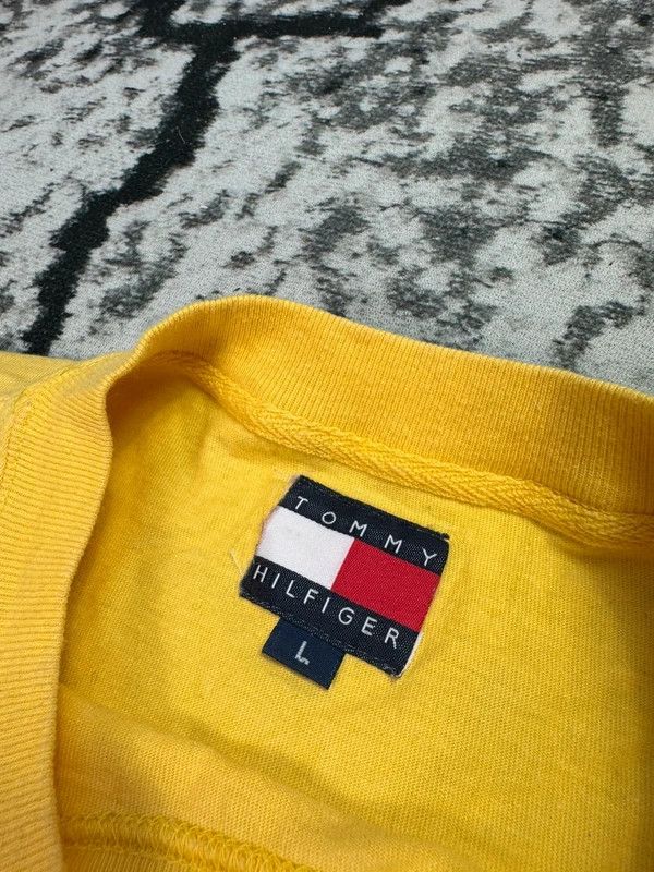 Tommy Hilfiger Tommy Hilfiger t-shirt with embroidered logo, yellow L Size US L / EU 52-54 / 3 - 4 Thumbnail