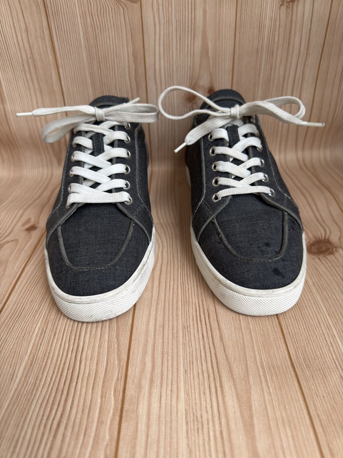 Christian Louboutin Orlato denim trainers Size US 7 / EU 40 - 5 Thumbnail