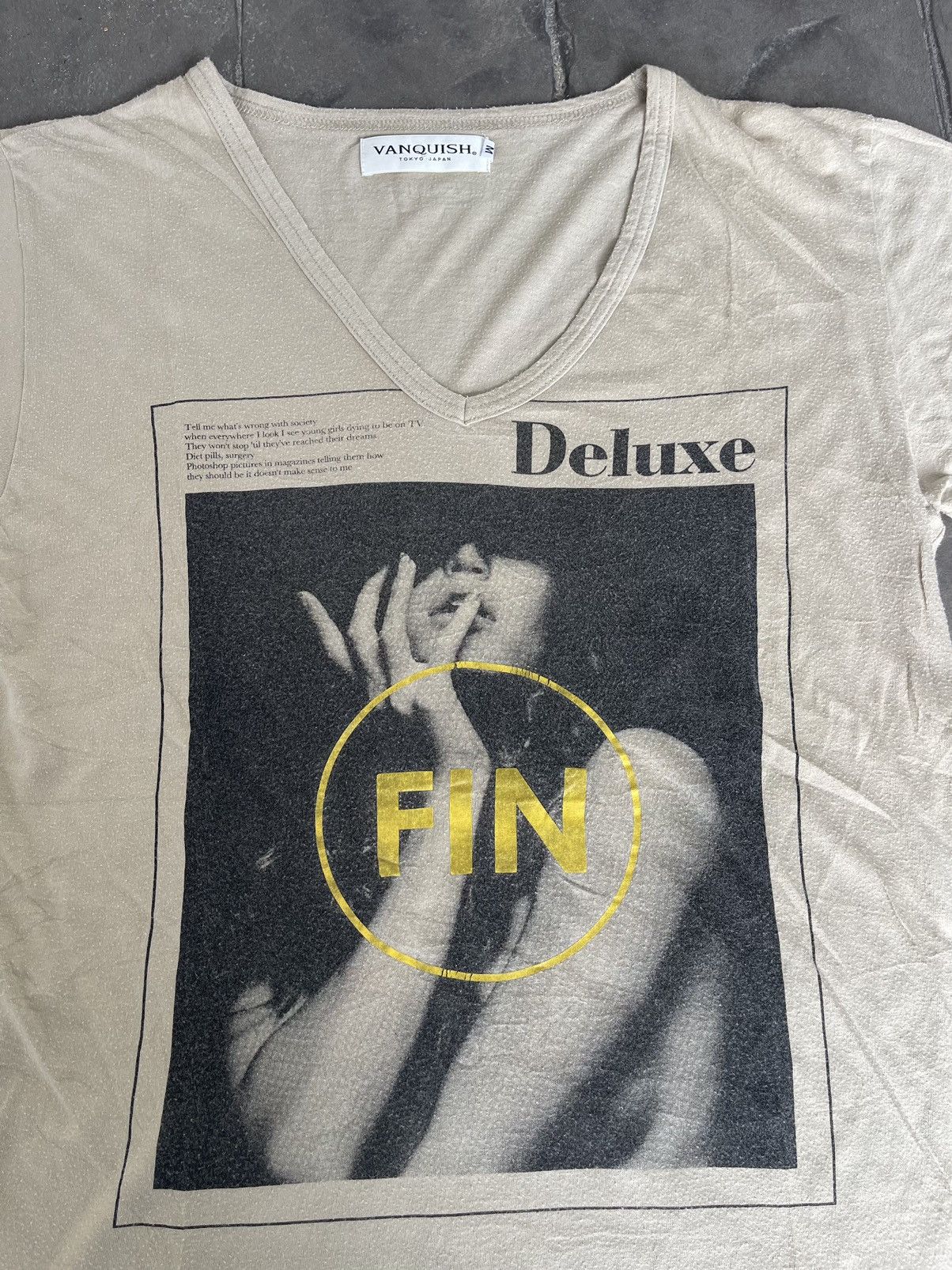 Vanquish JAPAN MADE Vanquish Deluxe FIN Sexy Lady Tee Size US M / EU 48-50 / 2 - 2 Thumbnail