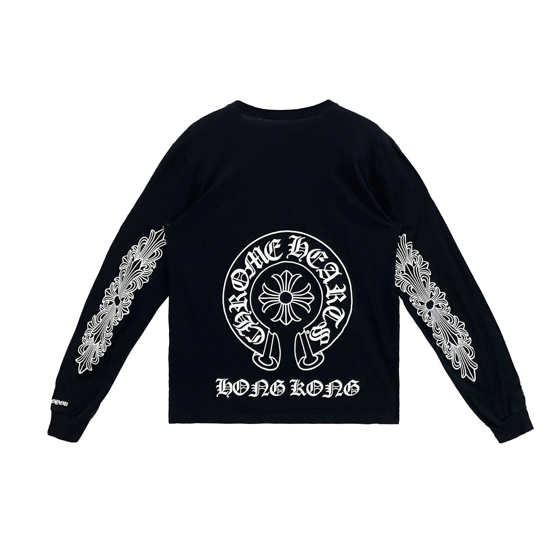 Chrome Hearts Chrome Hearts Hong Kong Exclusive Horseshoe Long Sleeve Tee Size US L / EU 52-54 / 3 - 1 Thumbnail