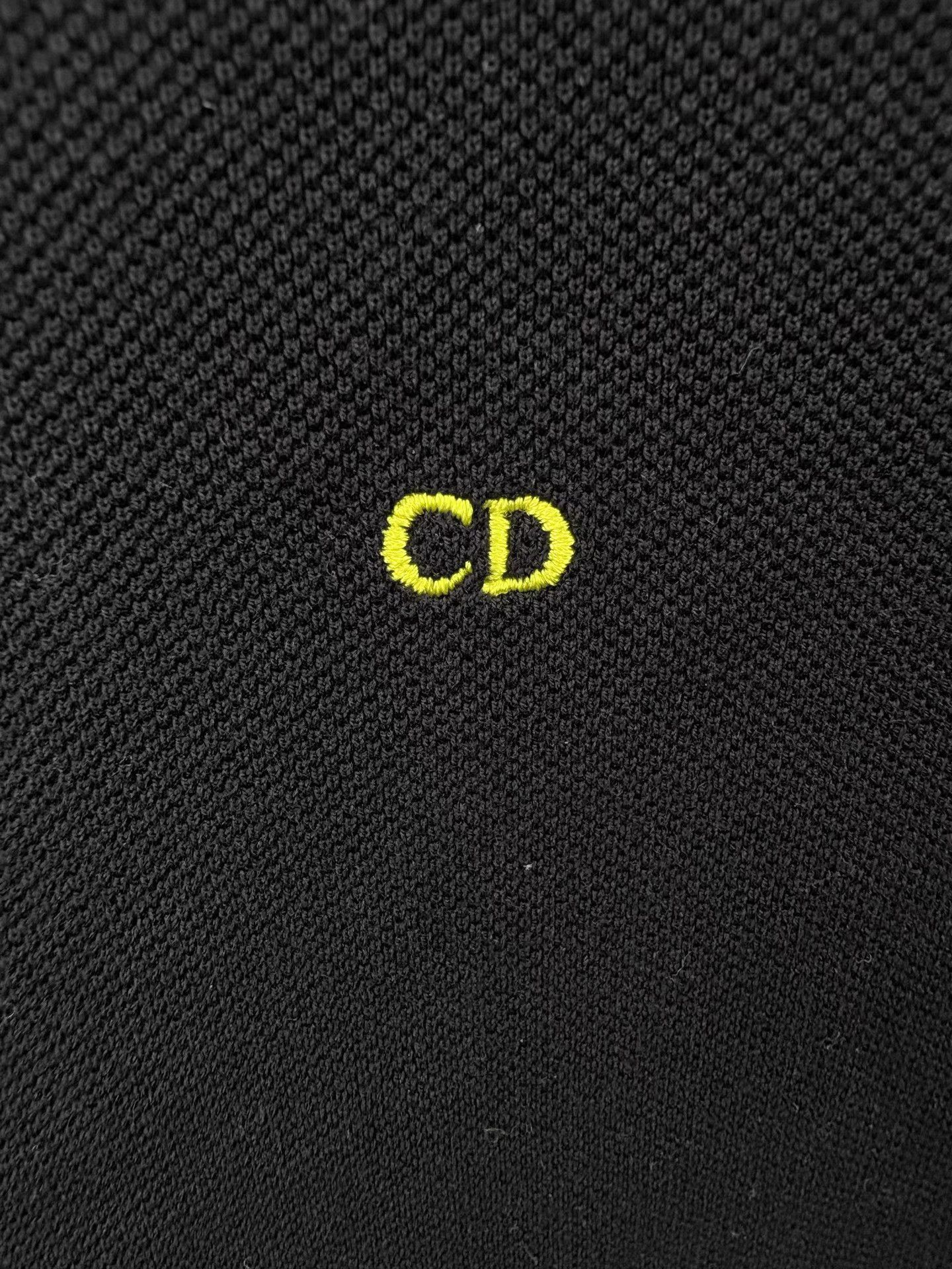 Dior DIOR CD Embroidered Logo Short Sleeve Polo Size US L / EU 52-54 / 3 - 3 Thumbnail