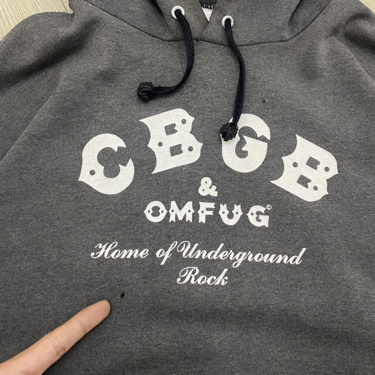 Band Tees 💥Y2k Vintage CBGB Hoodie 00s Punk Rock Band Vintage Size US L / EU 52-54 / 3 - 3 Thumbnail