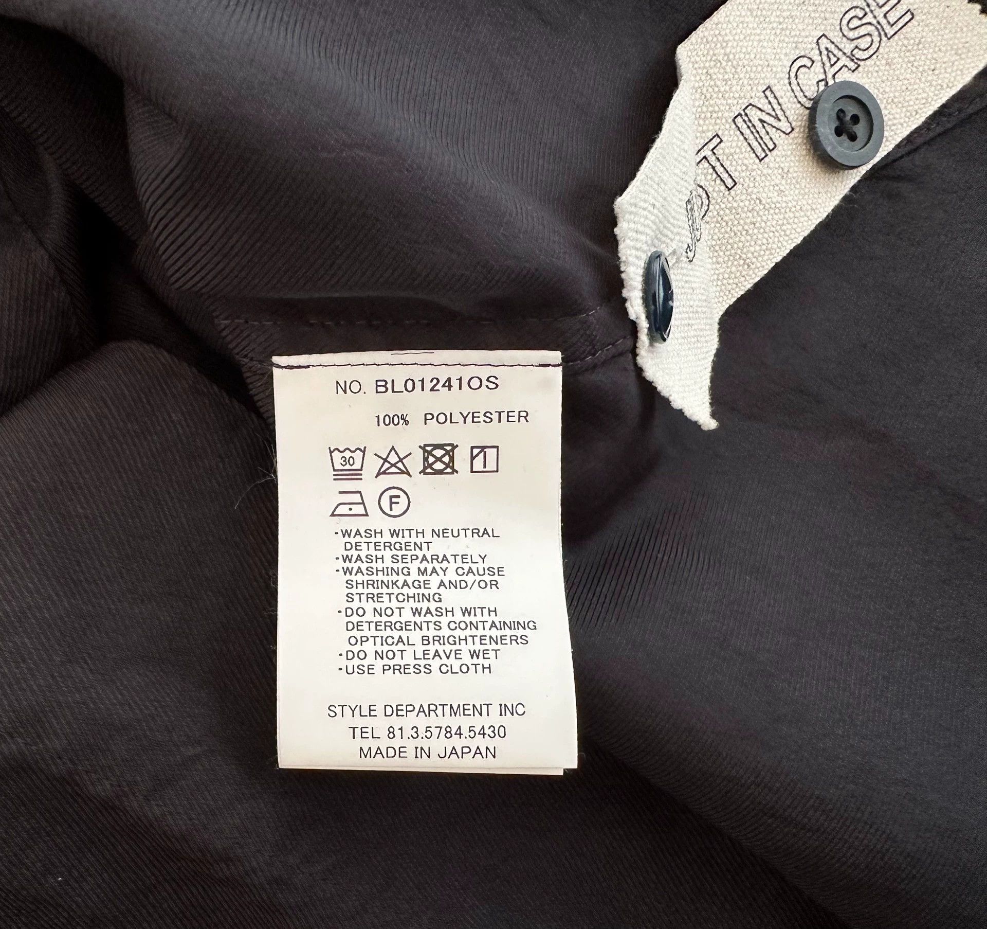 STILL BY HAND Still by Hand Solid Waterproof Shirt Jacket Mint 2 Japan Size US M / EU 48-50 / 2 - 4 Thumbnail