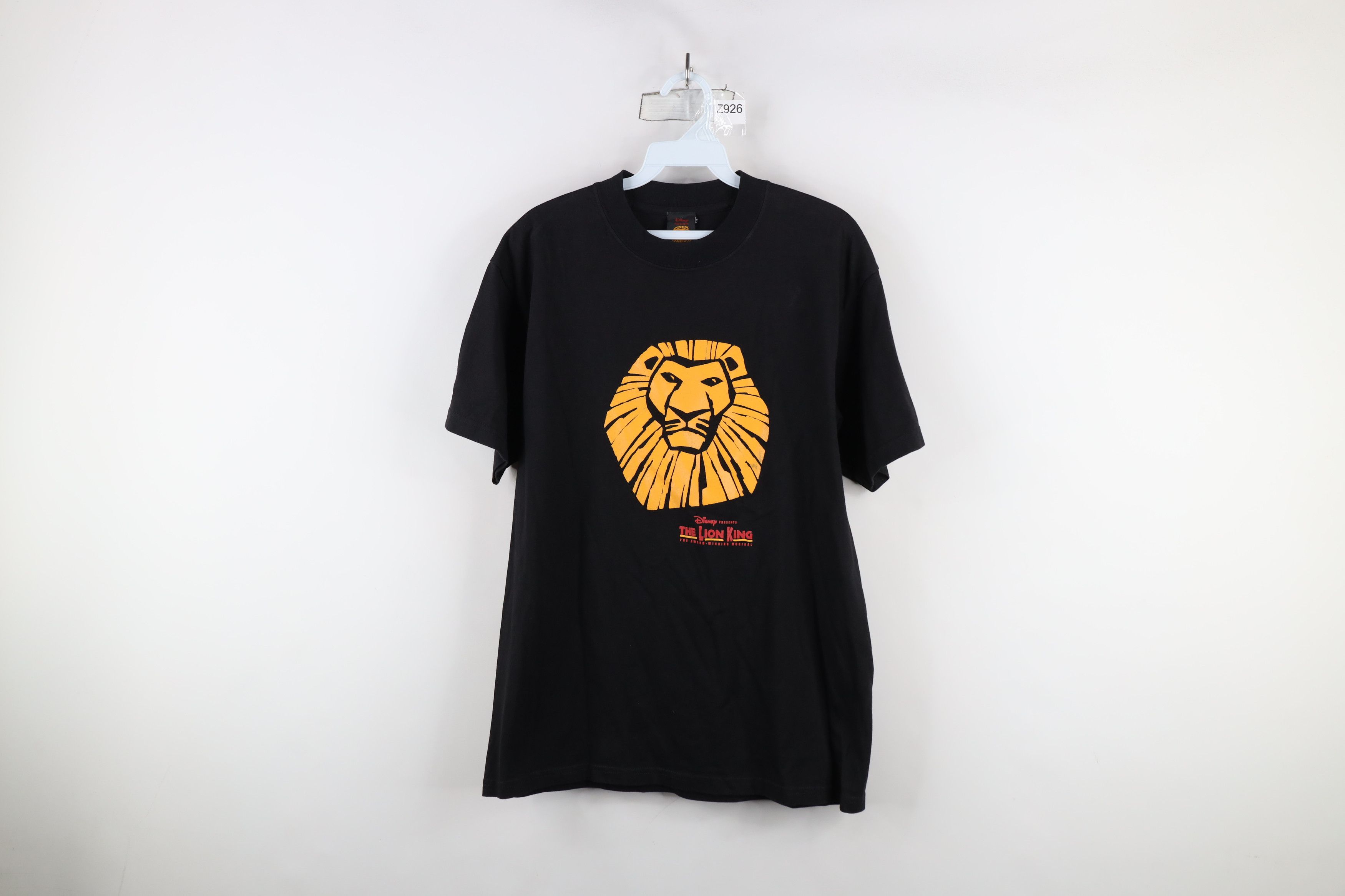 Disney × Vintage Vintage Disney The Lion King Broadway Musical T-Shirt Black Size US M / EU 48-50 / 2 - 1 Thumbnail