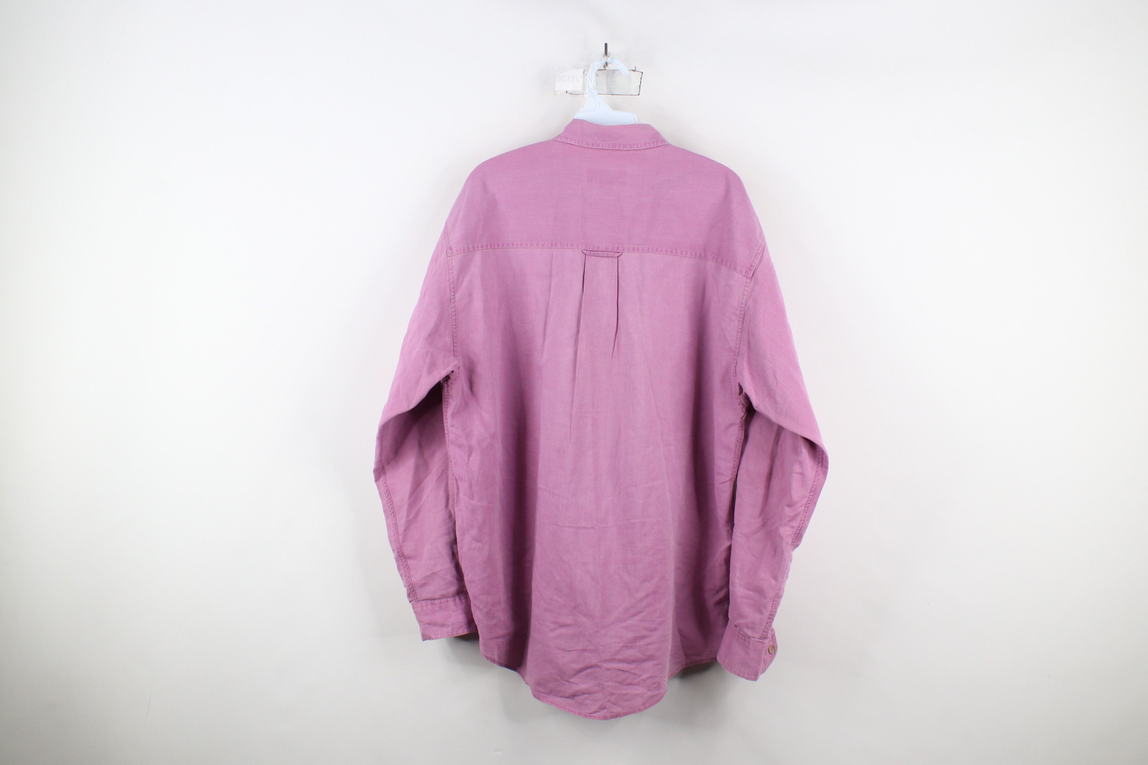 Eddie Bauer × Vintage Vintage 90s Eddie Bauer Winslow Oxford Button Down Shirt Size US M / EU 48-50 / 2 - 11 Thumbnail