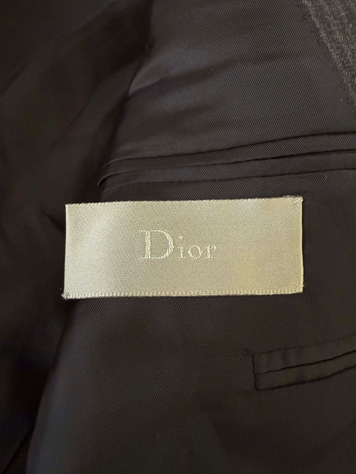 Dior SS07 Dior hedi slimane Pinstriped blazer Size US S / EU 44-46 / 1 - 7 Thumbnail