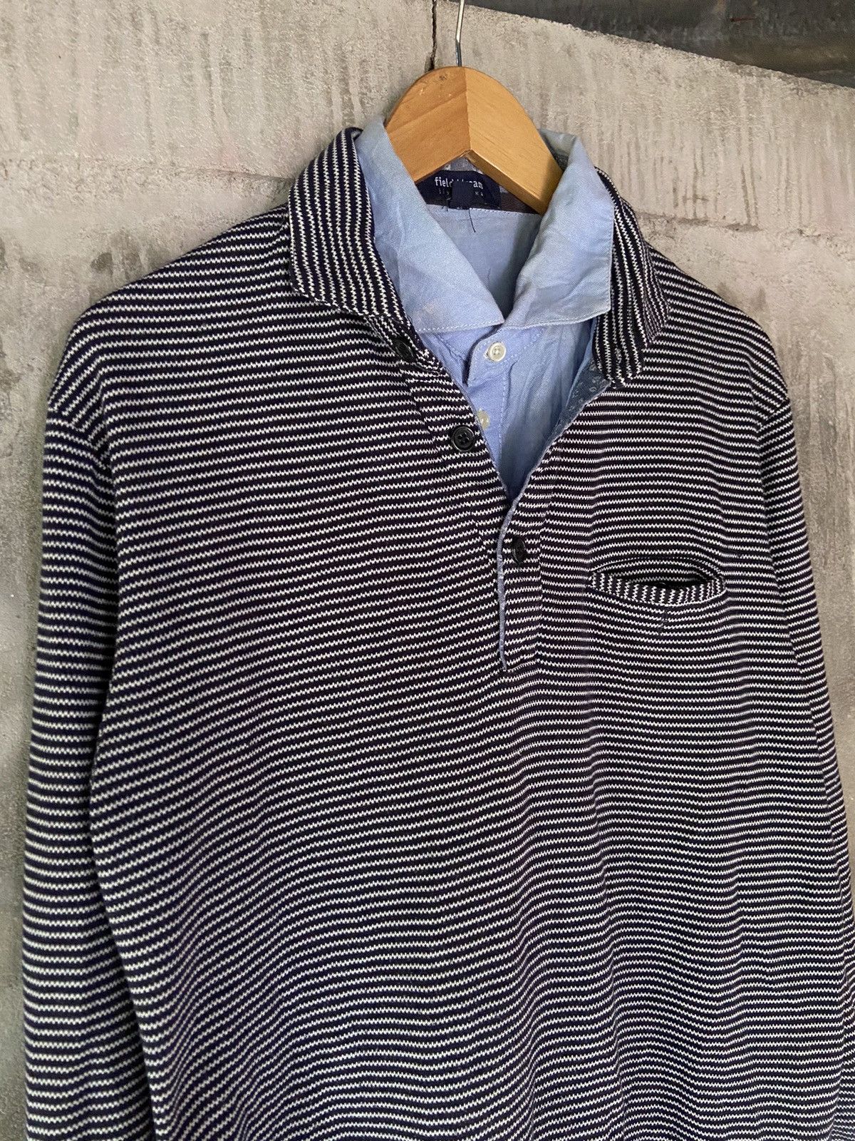 Beauty Beast × Hysteric Glamour × Japanese Brand JIYUGAOKA DOUBLE LAYER CASUAL LONG SLEEVE Size US L / EU 52-54 / 3 - 5 Thumbnail