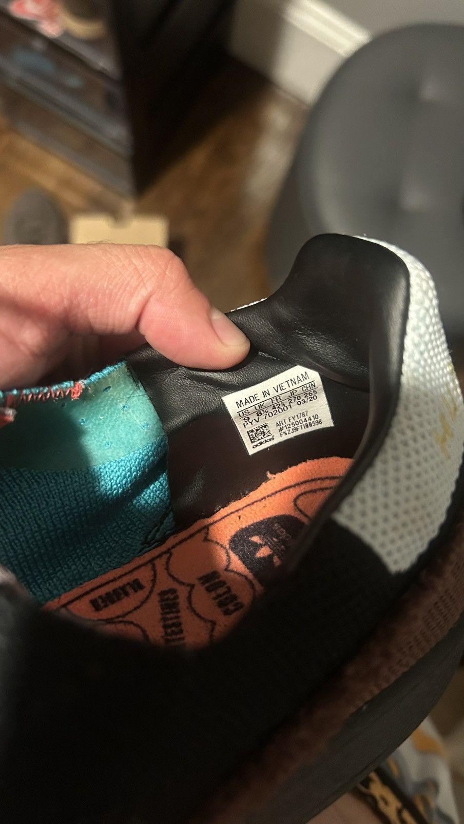 Adidas × Human Made Adidas x Pharrell Williams HU NMD S1 “Humanrace” – Size 9 Size US 9 / EU 42 - 6 Thumbnail