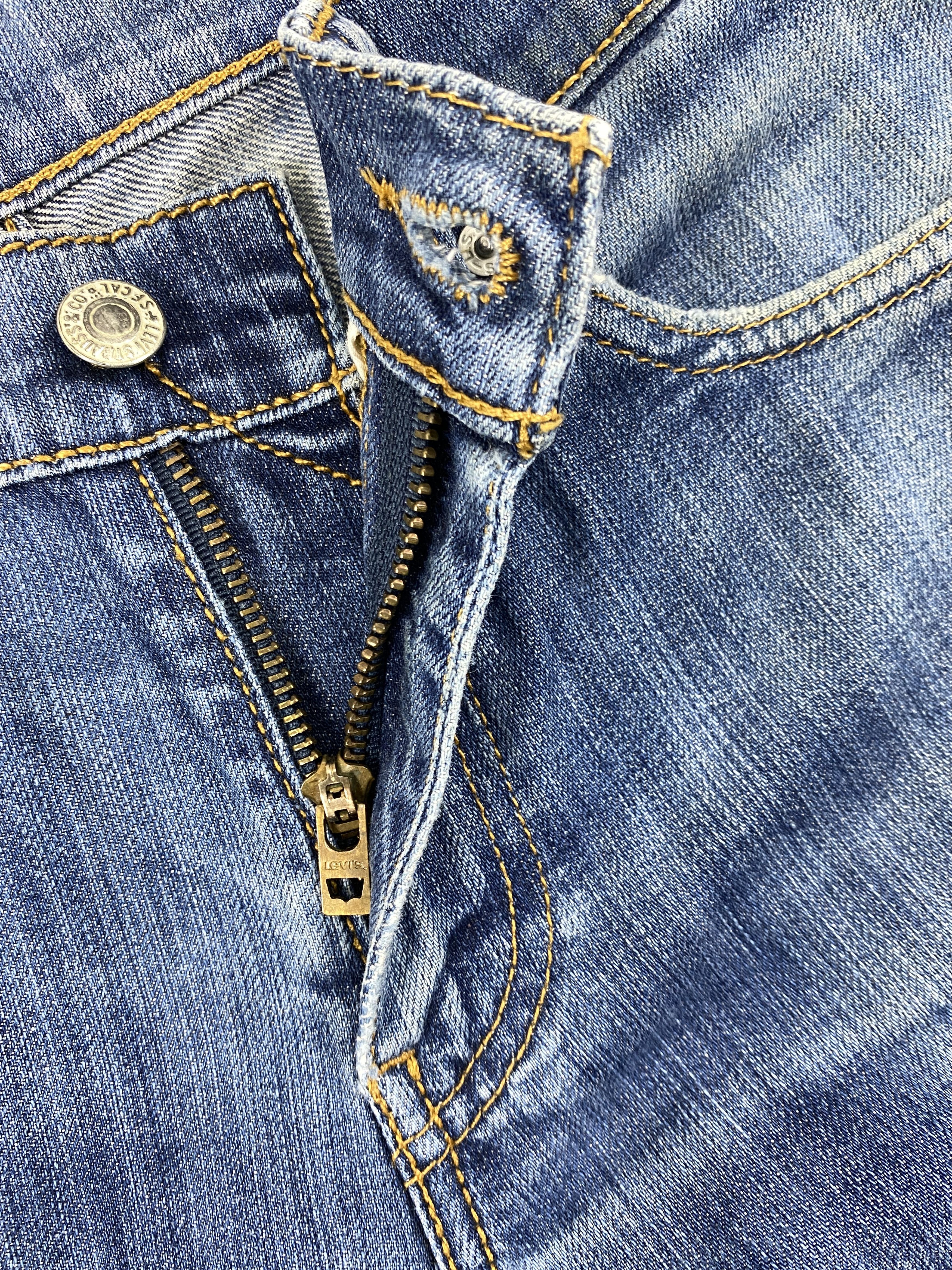 Levi's Vintage Levi's 511 Distressed Denim 31x31 JN064 Size US 31 - 6 Thumbnail