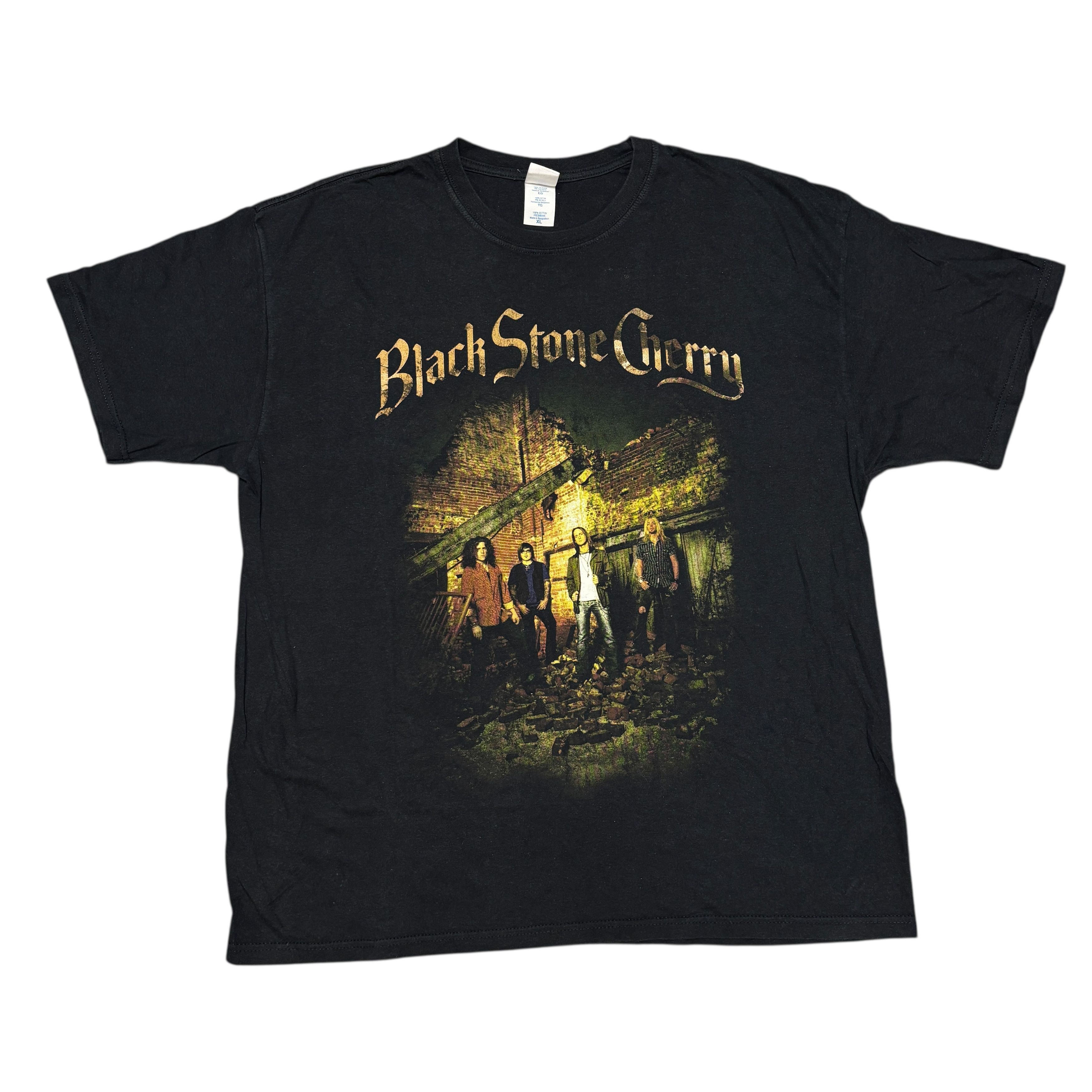 Band Tees × Vintage Black Stone Cherry Shirt Vintage Band Tees Aerosmith Size US XL / EU 56 / 4 - 1 Thumbnail