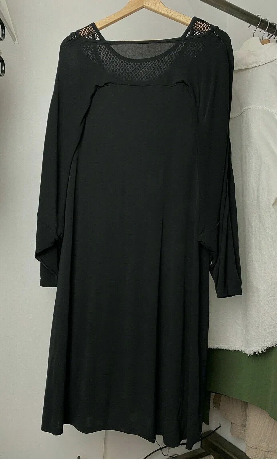 Maison Margiela Maison Martin Margiela Mesh Details Viscose Womens Dress Size M / US 6-8 / IT 42-44 - 6 Thumbnail