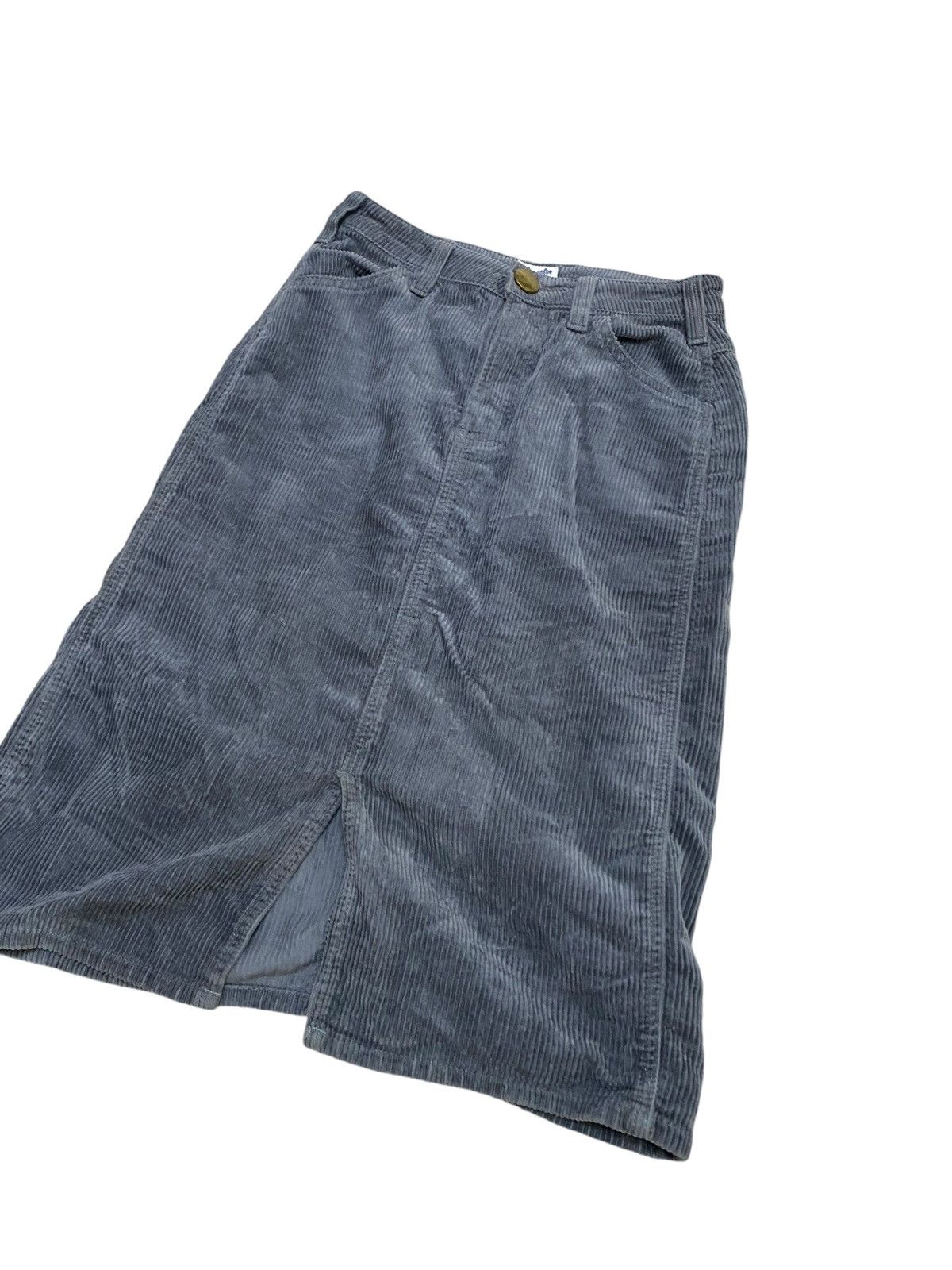 Designer × Japanese Brand × Wrangler Wrangler x chocol raffine midi skirt corduroy Size 27" / US 4 / IT 40 - 3 Thumbnail