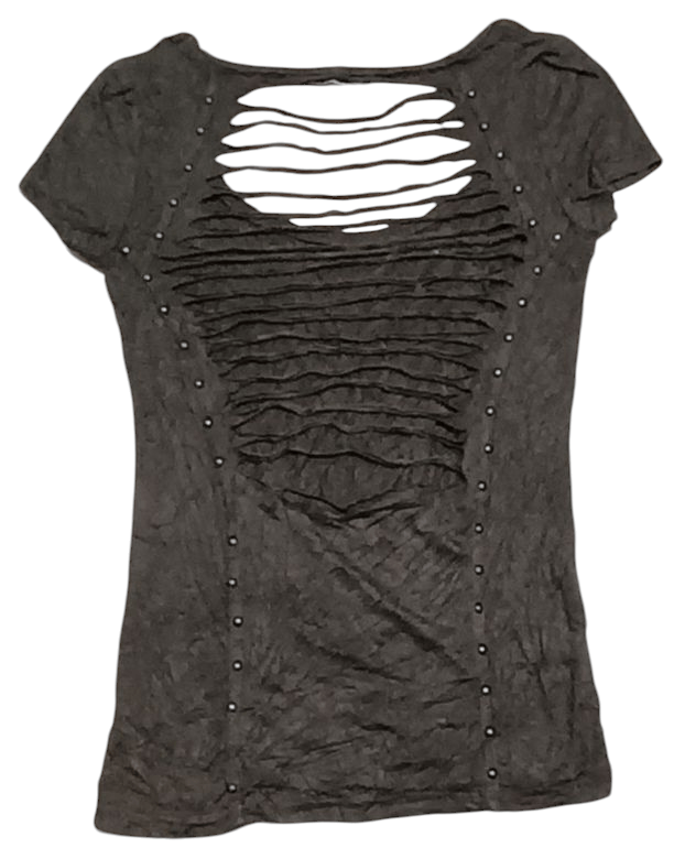 Japanese Brand GHOST OF HARLEM STUDDED RIPPED DESIGN PUNK SHIRT Size ONE SIZE - 5 Thumbnail