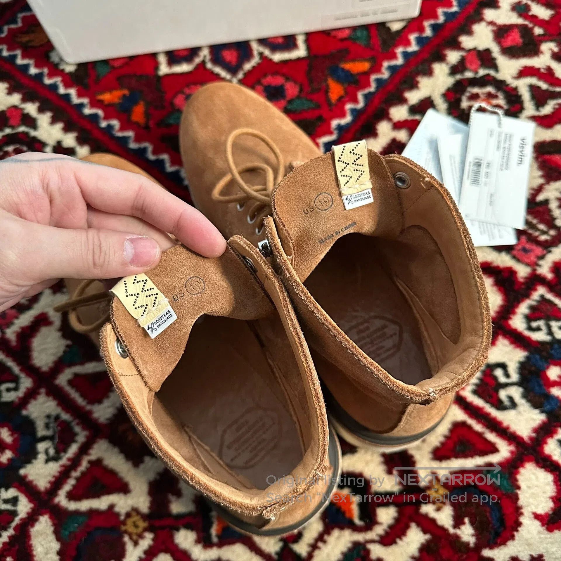 Visvim visvim virgil boots folk size 1. Size US 10 / EU 43 - 5 Thumbnail