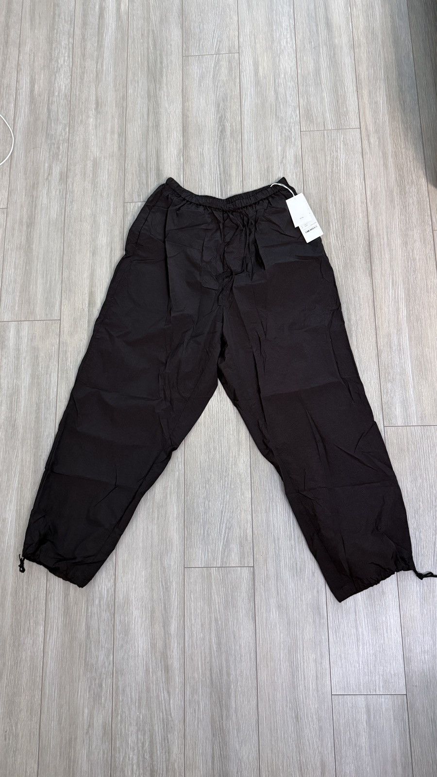 ATON ATON Hand Dyed Nylon Over Pants Brown Size 4 (M) MIJ Size US 32 / EU 48 - 1 Thumbnail