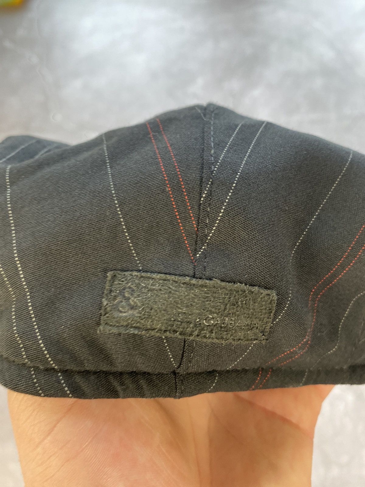 Dolce & Gabbana × Vintage Rare Vintage Dolce & Gabbana D&G Black Cap Peaky Blinder Y2K Size ONE SIZE - 6 Thumbnail