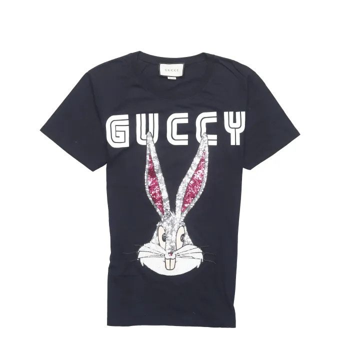 Gucci Gucci Rabbit Graphic Print Short Sleeve T-Shirt Size US S / EU 44-46 / 1 - 1 Thumbnail