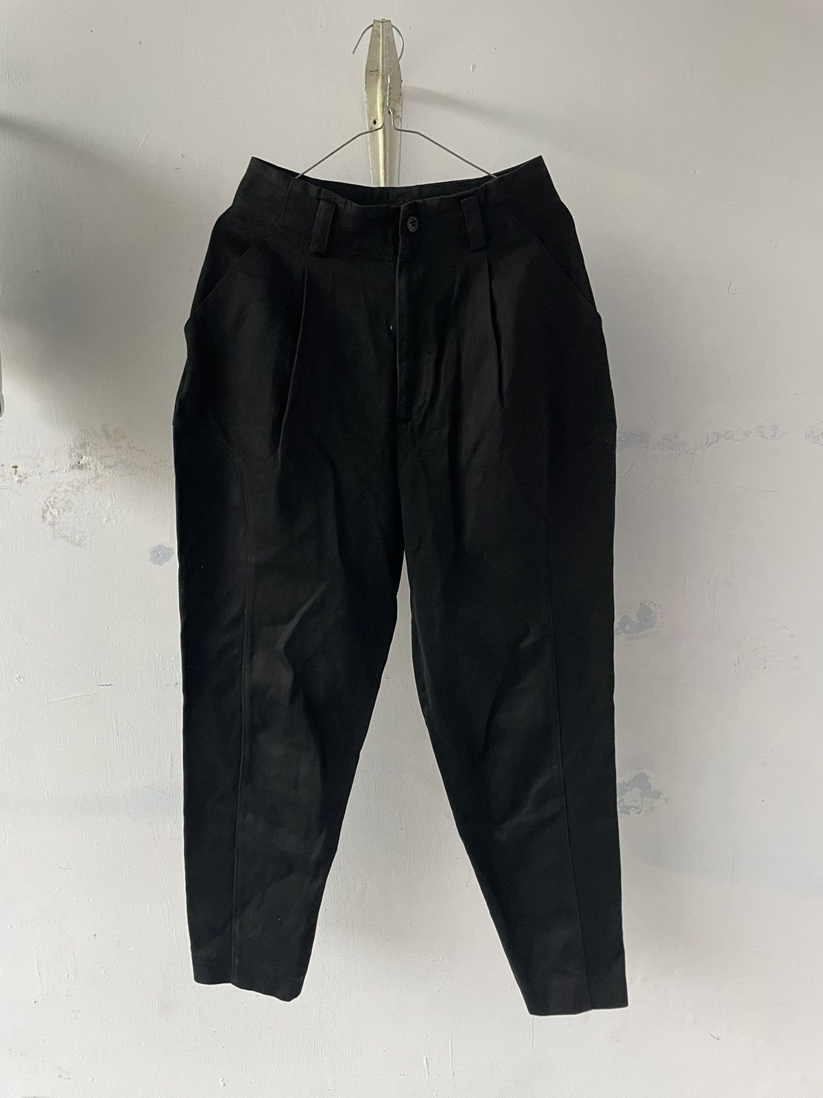 image of Carol Christian Poell x Issey Miyake 70's Issey Miyake Black Pants, Women's (Size 26)