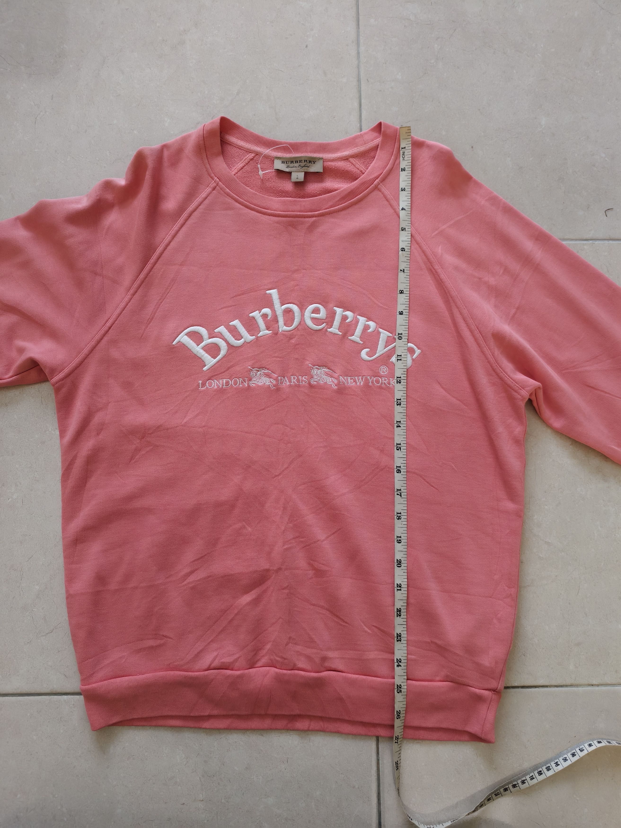 Burberry × Burberry Prorsum 🔥STEALS🔥Very Rare Burberry London Embroidery Sweatshirt Size US L / EU 52-54 / 3 - 10 Thumbnail