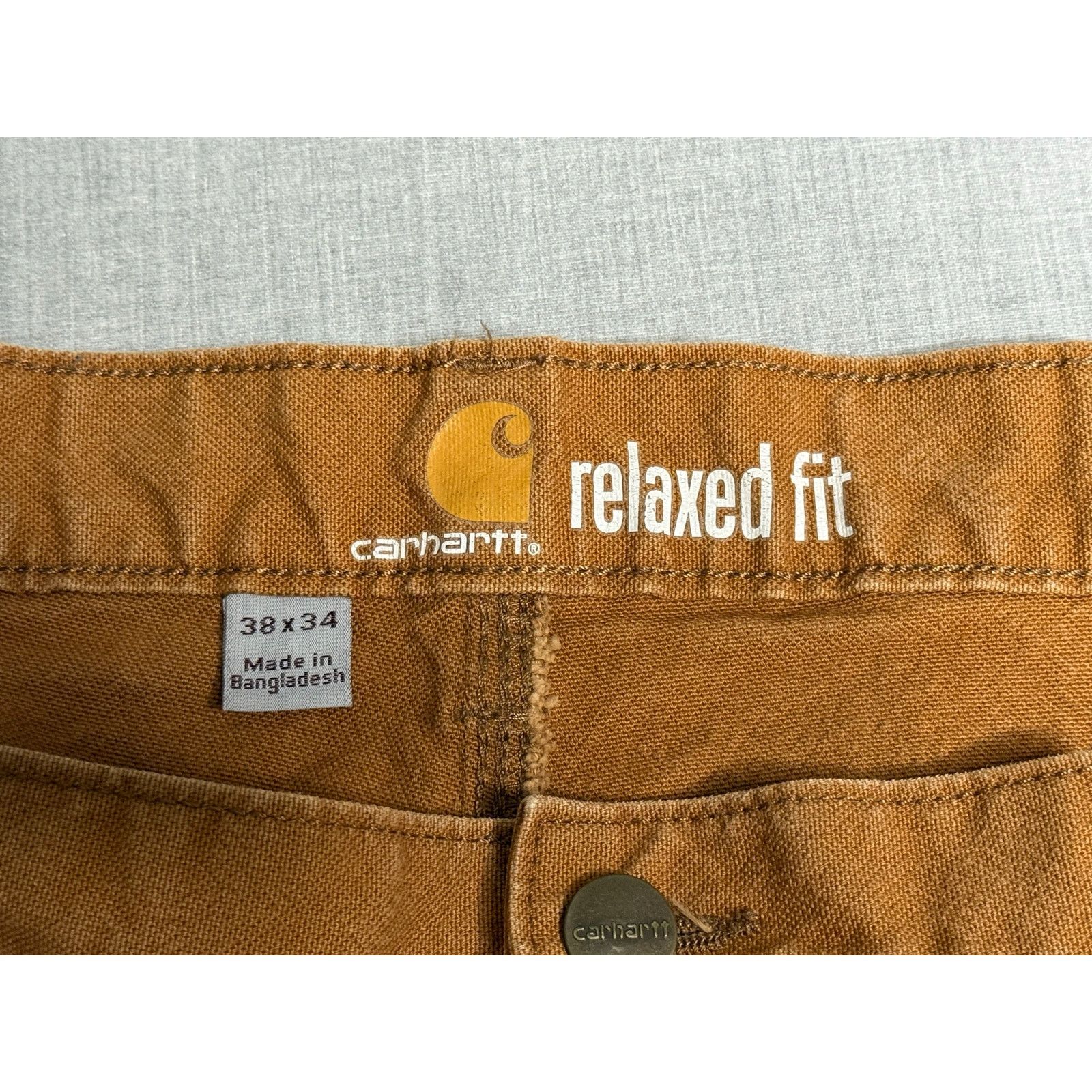 Carhartt Carhartt Relaxed Fit Workwear Carpenter Pants 38x34 Size US 38 / EU 54 - 3 Thumbnail