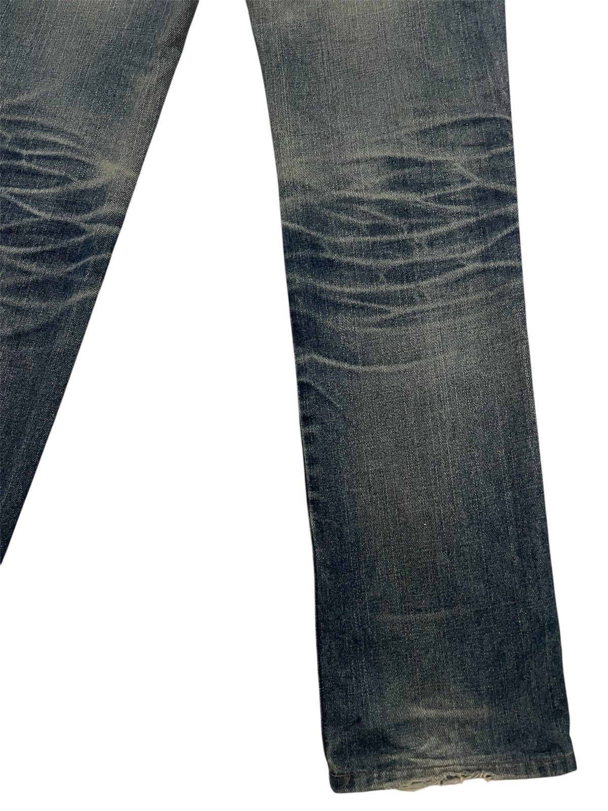 Diesel × Vintage Sick🔥Vtg Ripped Jeans Diesel Industry Embroidery denim Size 29" - 10 Thumbnail