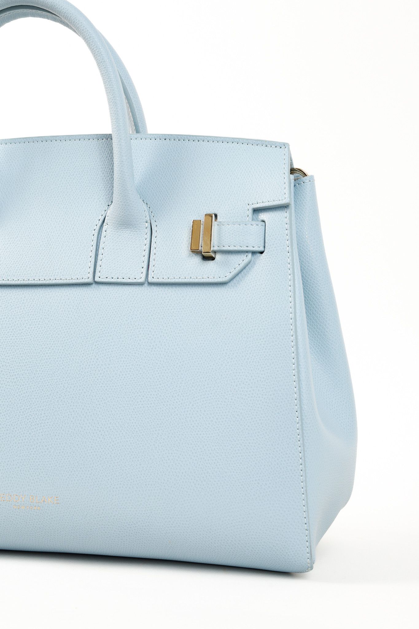 Designer Teddy Blake Gigi Pebbled Leather Top Handle Handbag Size ONE SIZE - 5 Thumbnail