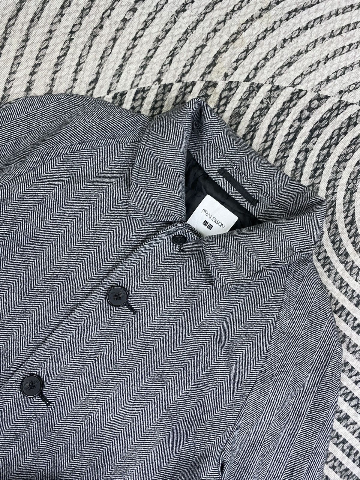 Uniqlo Vintage Uniqlo X Jwanderson Rare Button With Belted Jacket Size US M / EU 48-50 / 2 - 8 Thumbnail