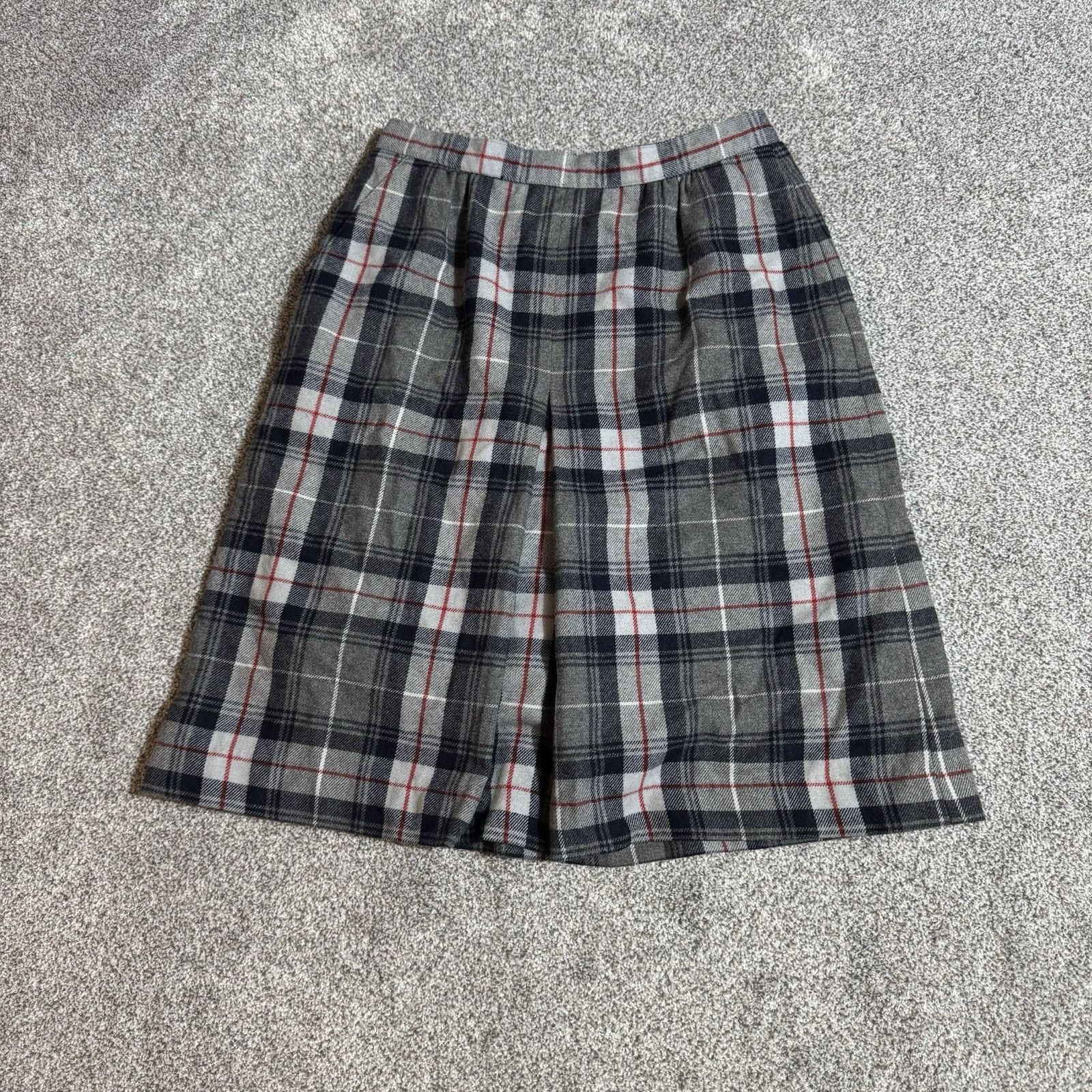 Other Vintage 70s ILGWU Skirt Size 10 Petite Plaid Dark Academia Size 32" / US 10 / IT 46 - 1 Thumbnail