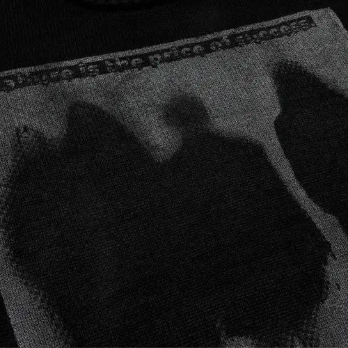Aran Isles Knitwear Shadows Print Knitwear Crew Neck Gothic Punk Y2k Size US L / EU 52-54 / 3 - 3 Thumbnail